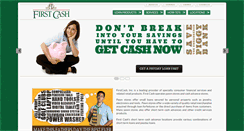 Desktop Screenshot of firstcash.com